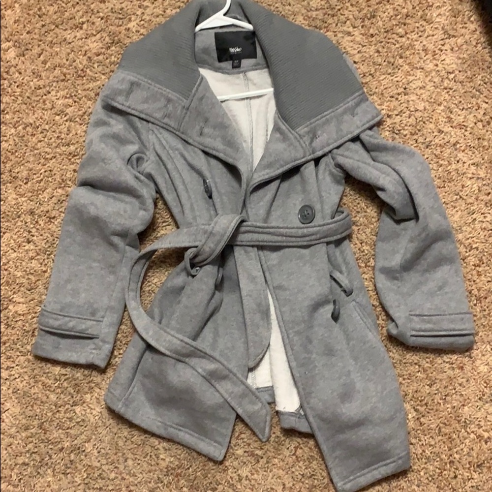 Grey coat